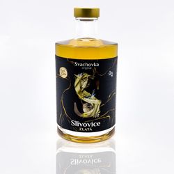 produkt Svachovka Zlatá Slivovice 0,5l 50%