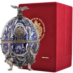 produkt Imperial Collection Faberge Silver with Blue Flowers 40% 0,7L
