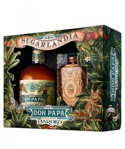 produkt Don Papa Baroko Sugarlandia + 1x placatka 0,7l 40% GB L.E.