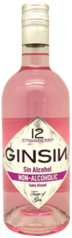 produkt Gin Sin Premium Strawberry Alcohol Free 0,0% 0,7L