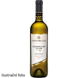 produkt Víno Mikulov Sommelier Club Sauvignon 2022 pozdní sběr