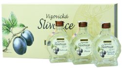produkt R. Jelínek Vizovická Slivovice - Gabrovská, Hanita, Čačanská lepotica 50% 0,15L
