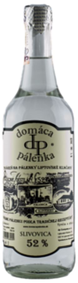 produkt Domáca Pálenka Slivovica 52% 0,7L
