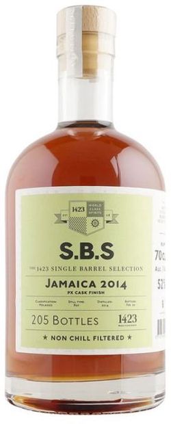 produkt S.B.S Jamaica 2014 0,7l 52% / Rok lahvování 2020