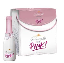 produkt Bohemia sekt Ice Pink Party pack Kabelka 6×0,2l 11% GB