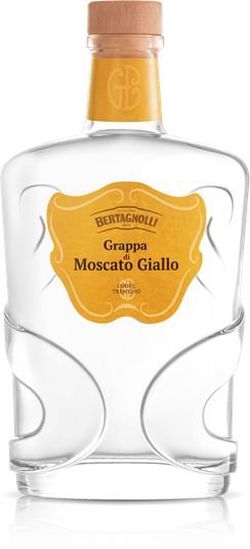 produkt Grappa Moscato Giallo Bertagnolli Trentino Bianca 0,7l 42%