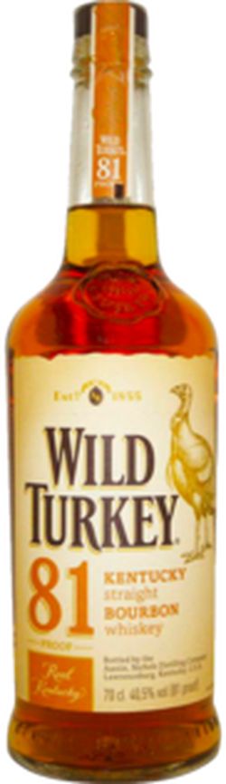 produkt Wild Turkey 81 Proof 40,5% 0,7l