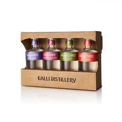 produkt Galli degustační sada ovocných destilátů 4×0,05l 43,75%