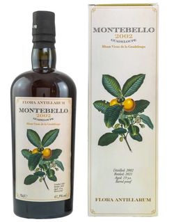 produkt Flora Antillarum Montebello 19y 2002 0,7l 41,3% GB L.E. / Rok lahvování 2021