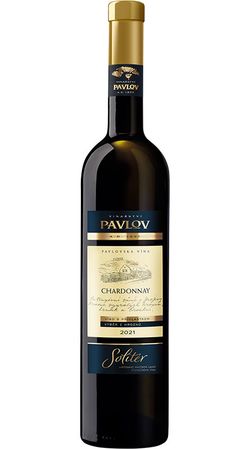 produkt Vinařství Pavlov Chardonnay 2021 pozdní sběr Solitér 0.75l