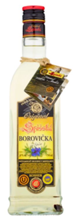 produkt Borovička Spišská Koscher 40% 0,7l