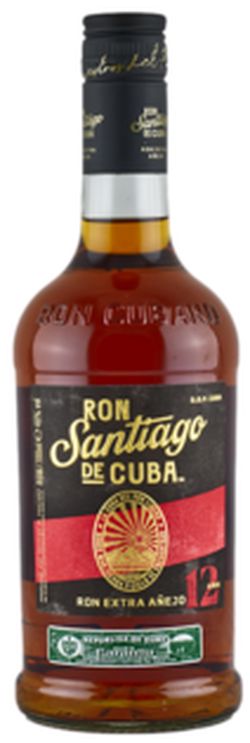 produkt Santiago de Cuba 12YO Extra Añejo 40% 0,7L