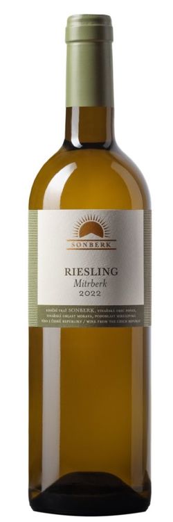 produkt Sonberk Riesling Mitrberk Pozdní sběr 2022 0,75l 13,5%