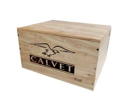 produkt Calvet Collection Saint Emilion Remparts 2019 6×0,75l 13,9% Dřevěný box