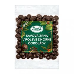 produkt Kávová zrna v polevě z hořké čokolády 100g
