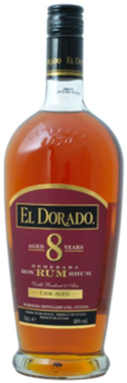produkt El Dorado 8YO Cask Aged 40% 0,7L