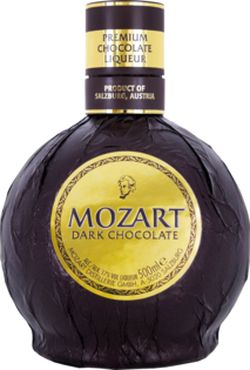 Mozart Pure Black Dark Chocolate Cream 17% 0,5l