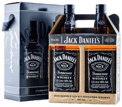 produkt Jack Daniel´s Twin Pack 40% 2x1,0L