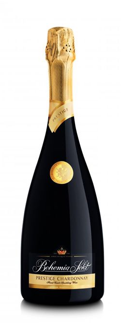 Bohemia sekt Chardonnay Prestige Jakostní šumivé víno stanovené oblasti 0,75l 13%