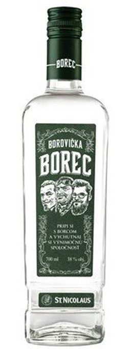 produkt Borovička Borec 0,7l 38%