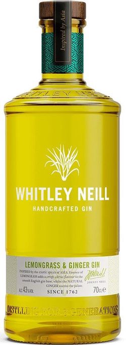 produkt Whitley Neill Lemongrass & Ginger Gin 0,7l 43%