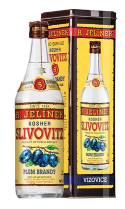 produkt Slivovice Kosher Silver 5y 0,7l 50% Plech