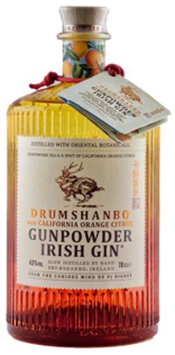 produkt Drumshanbo Gunpowder Irish Gin with California Orange Citrus 43% 0,7L