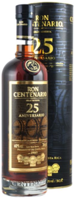 produkt Ron Centenario 25 Solera Gran Reserva 40% 0,7l