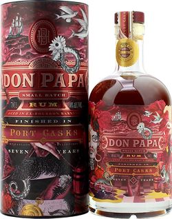 produkt Don Papa Port Cask 7y 0,7l 40% L.E. Tuba