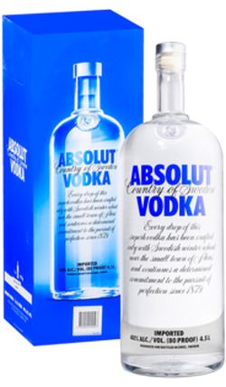 produkt Absolut Vodka 40% 4,5L