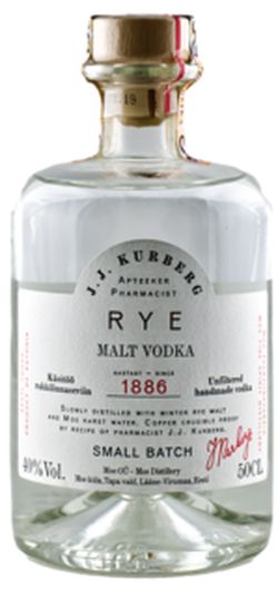 produkt J. J. Kurberg Rye Malt Vodka 40% 0,5L