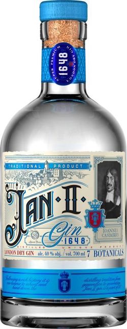 produkt Jan II Gin London dry 0,7l 40%