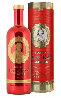 produkt Carskaja Gold Vodka Red edition 1l 40% GB