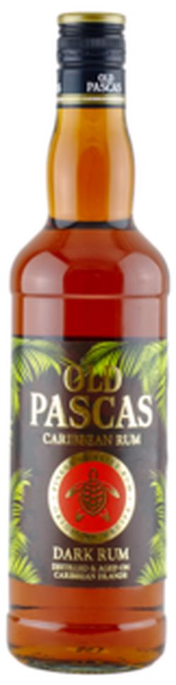 produkt Old Pascas Dark Rum 37,5% 0,7L