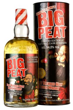 produkt Big Peat Blended Malt Scotch Whisky 0,7l 54,2% Christmas Edition