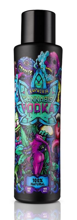 produkt Euphoria Cannabis Vodka 0,5l 40%