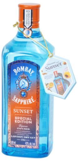 produkt Bombay Sapphire Sunset GIN 43% 0.5L