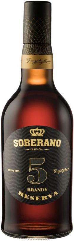 produkt Soberano Brandy Reserva 5y 0,7l 36%