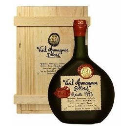 produkt Armagnac Delord 1993 0,7l 40% Dřevěný box