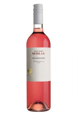 produkt Sedlák SVATOMARTINSKÉ Rosé Zweigeltrebe Moravské zemské víno 2021 0,75l 11,5%