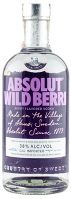 produkt Absolut Wild Berri 38% 0,7L