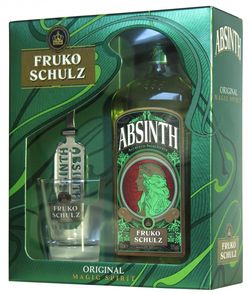 produkt Fruko Shulz Absinth Magic 0,7l 70% + 1x sklo GB