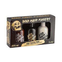produkt Dead Man's Fingers Taster Pack Spiced, Coconut a Coffee Rum 3×0,05l 37,5% GB