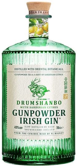 produkt Drumshanbo Gunpowder Citrus Irish Gin 0,7l 43%