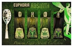produkt Euphoria Absinth mini set 4×0,05l 70% GB