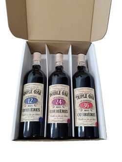 produkt Vignobles Vellas Corbières Oak BOX 3×0,75l 12% GB