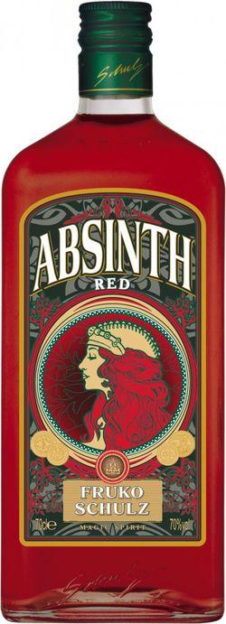 produkt Fruko Shulz Absinth Magic Red 0,7l 70%