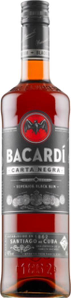 produkt Bacardi Carta Negra 40% 0,7L