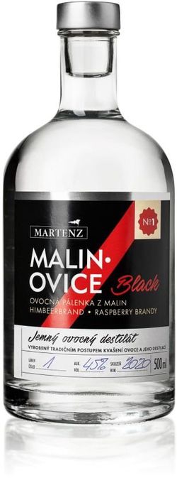 produkt Martenz Malinovice Black Silver VIP 0,5l 40%