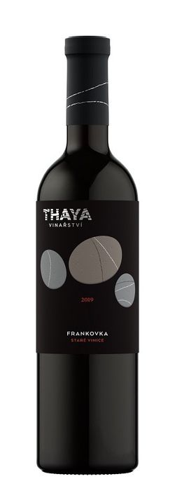 produkt Thaya Frankovka Premium Pozdní sběr 2019 0,75l 12,5%